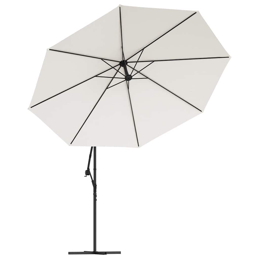 Ampelschirm 3,5 m Sandweiß