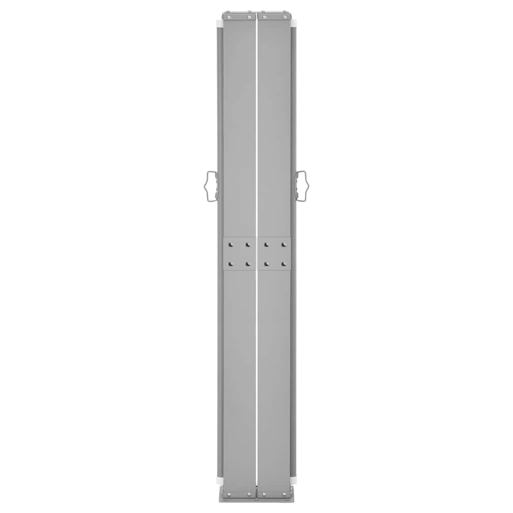 Seitenmarkise Ausziehbar Schwarz 160×600 cm