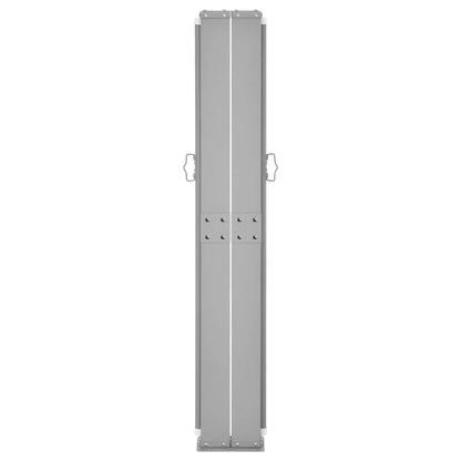 Seitenmarkise Ausziehbar Schwarz 160×600 cm
