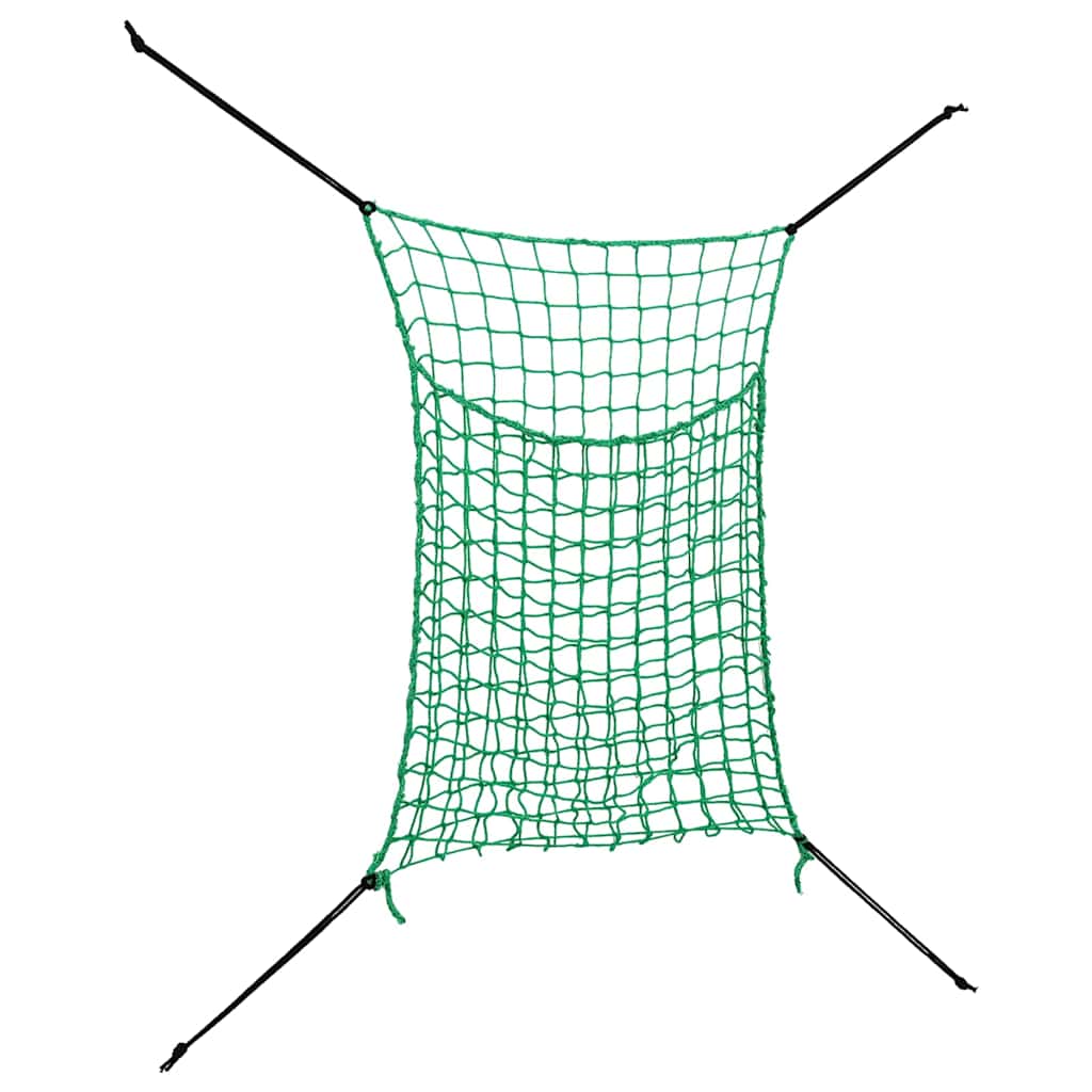 Heunetze 2 Stk Rechteckig 0,9x1,5 m PP