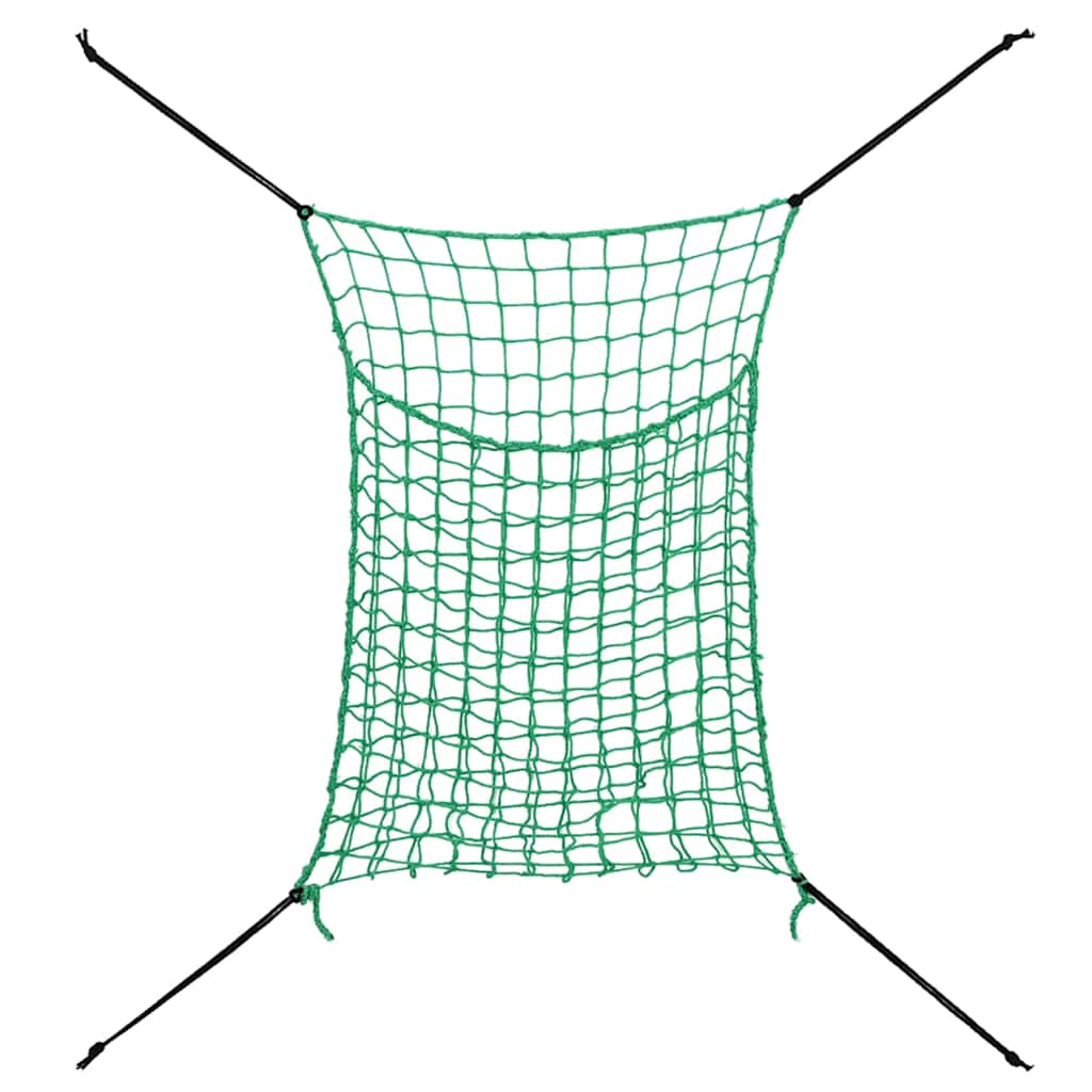 Heunetze 2 Stk Rechteckig 0,9x1,5 m PP