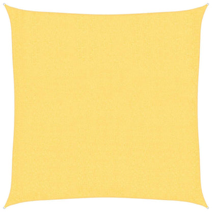 Sonnensegel HDPE Quadratisch 3,6x3,6 m Beige