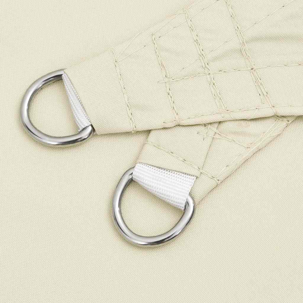 Sonnensegel Oxford-Gewebe Rechteckig 4x6 m Creme