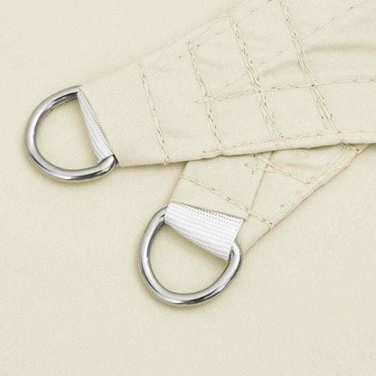 Sonnensegel Oxford-Gewebe Rechteckig 4x6 m Creme