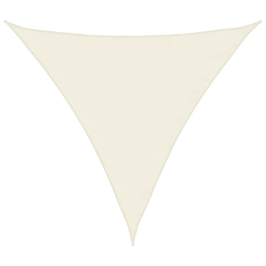 Sonnensegel Oxford-Gewebe Dreieckig 5x5x5 m Creme