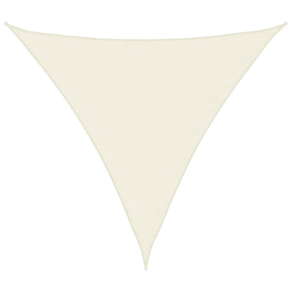 Sonnensegel Oxford-Gewebe Dreieckig 5x5x5 m Creme