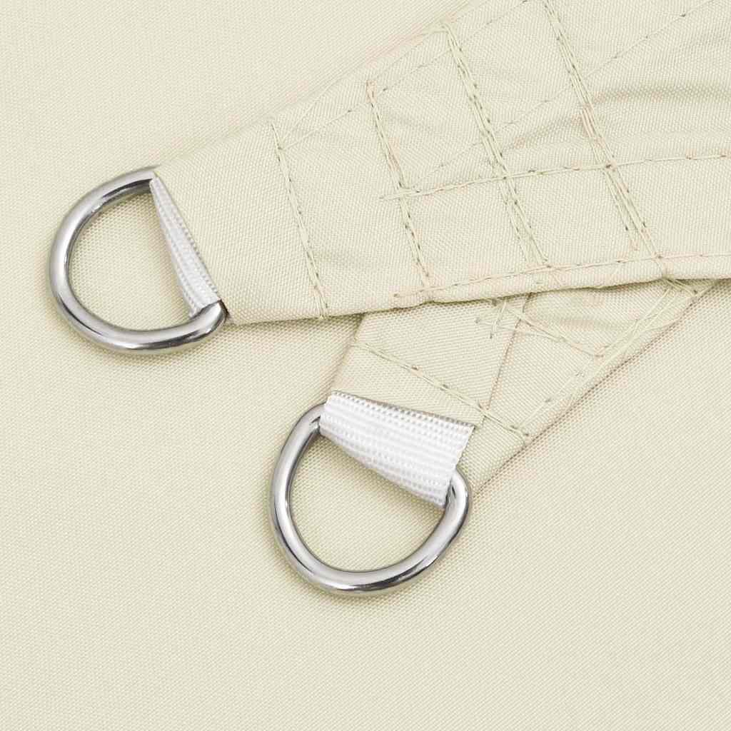 Sonnensegel Oxford-Gewebe Dreieckig 5x5x5 m Creme
