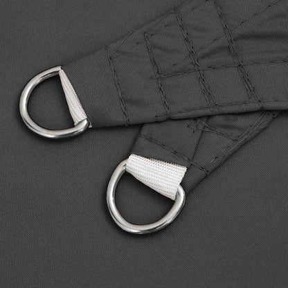 Sonnensegel Oxford-Gewebe Quadratisch 3,6x3,6 m Anthrazit