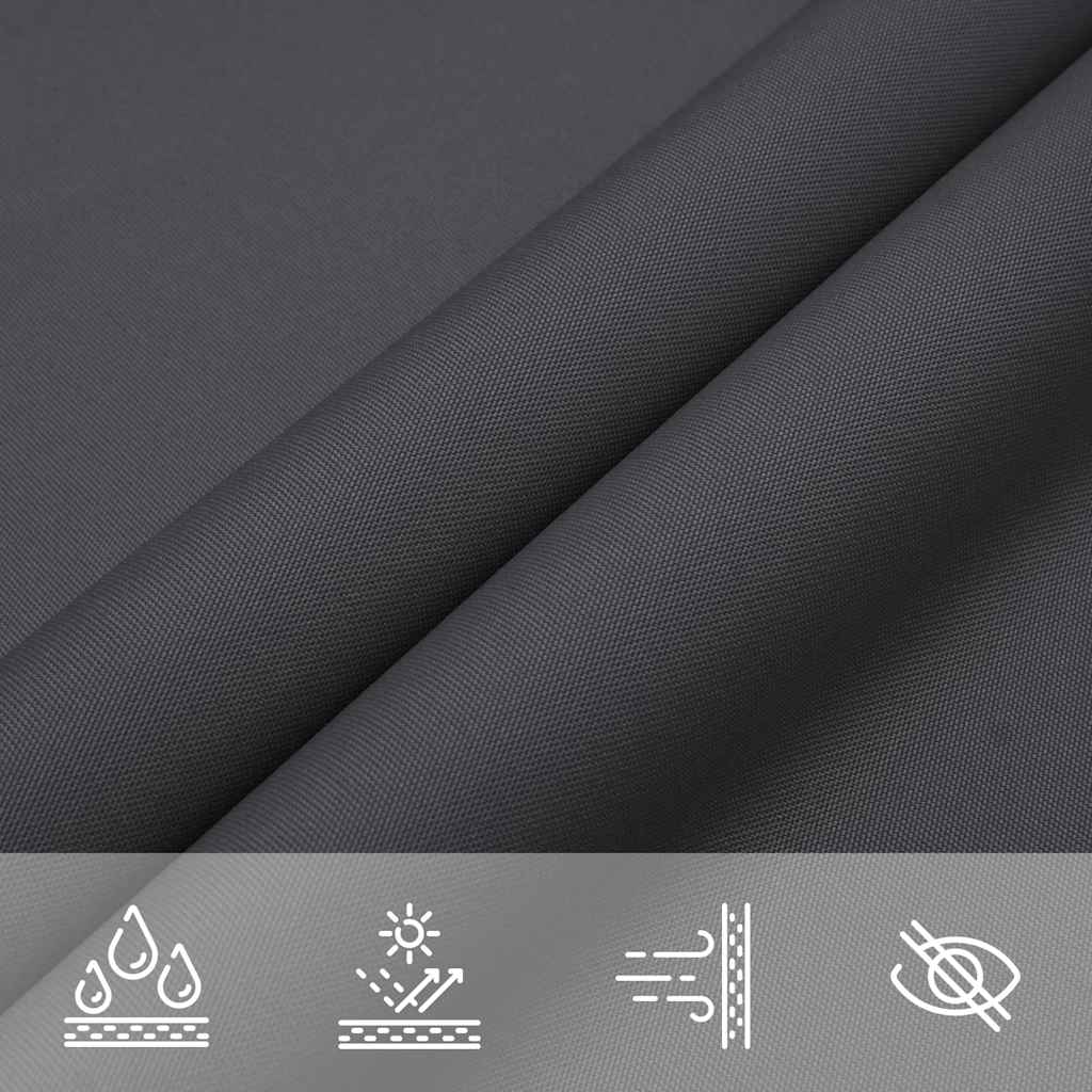 Sonnensegel Oxford-Gewebe Dreieckig 3,6x3,6x3,6 m Anthrazit