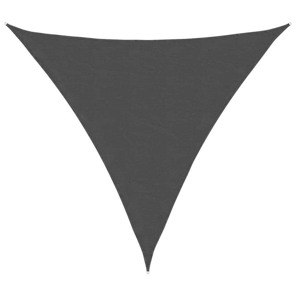 Sonnensegel Oxford-Gewebe Dreieckig 5x5x5 m Anthrazit