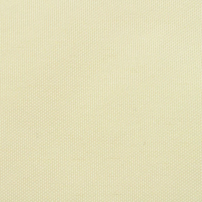 Balkonsichtschutz Oxfordgewebe 75x600 cm Creme