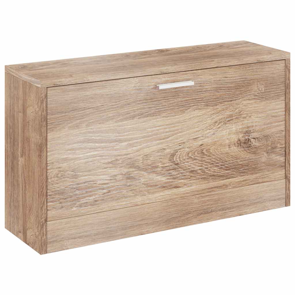 Schuhbank Eiche 80x24x45 cm