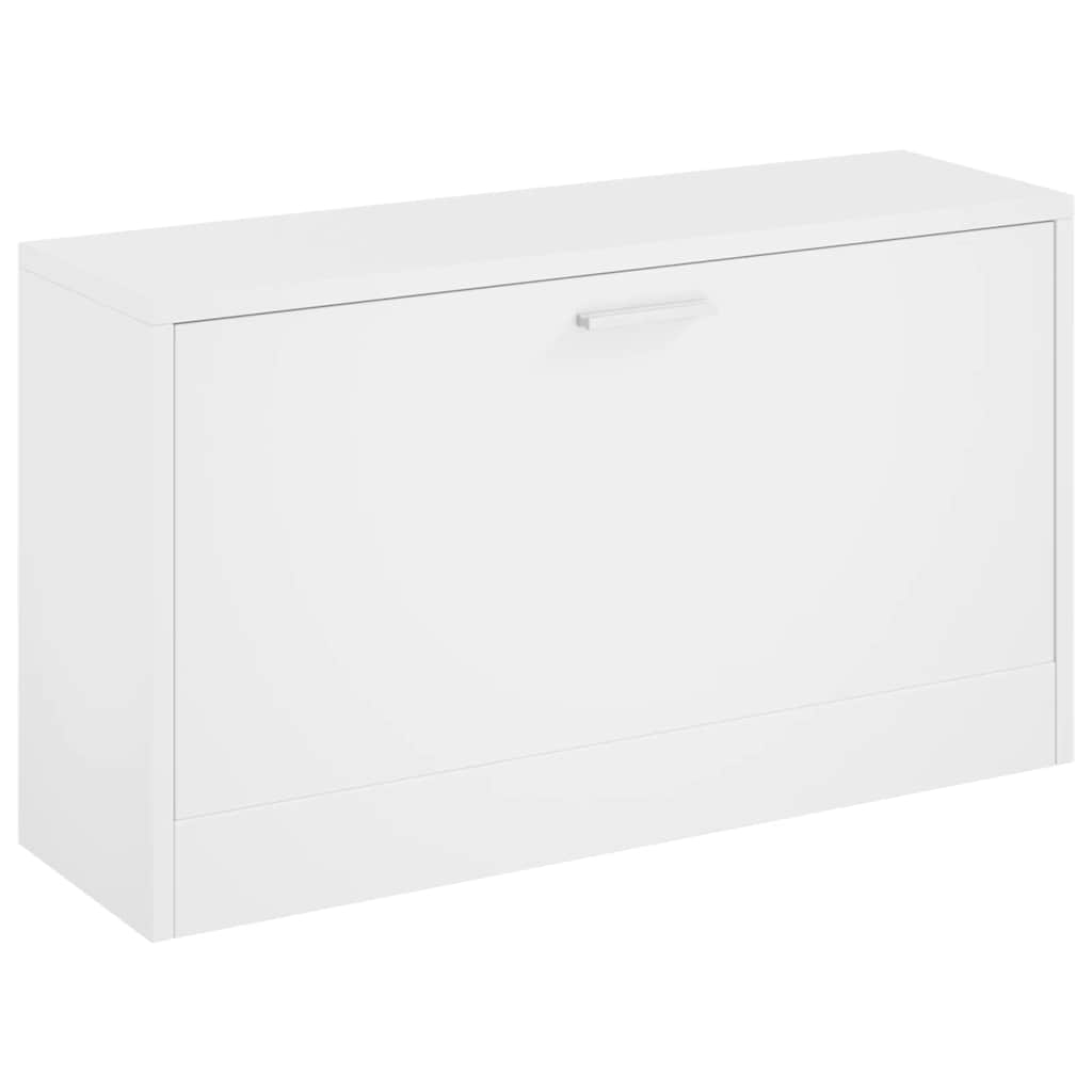Schuhbank Weiß 80x24x45 cm