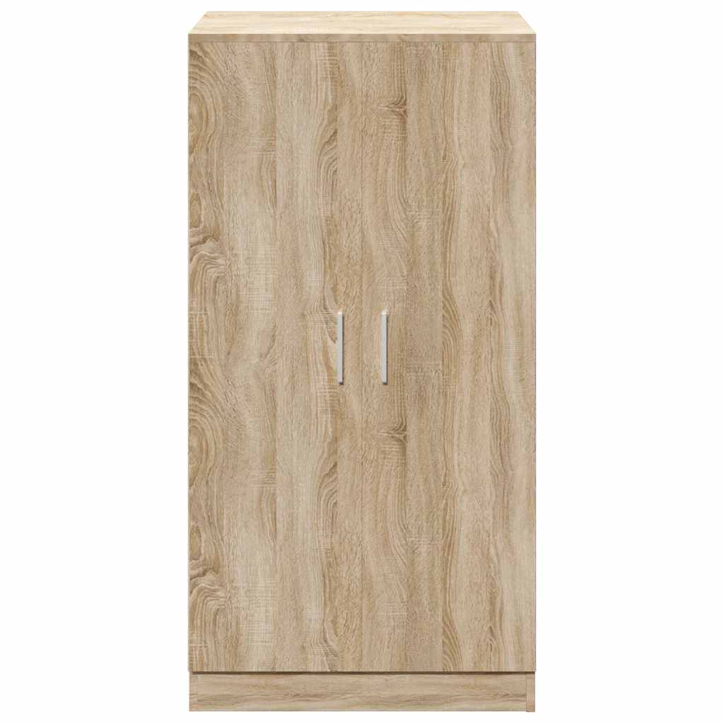 Schuhschrank mit 7 Fächern Eiche-Optik