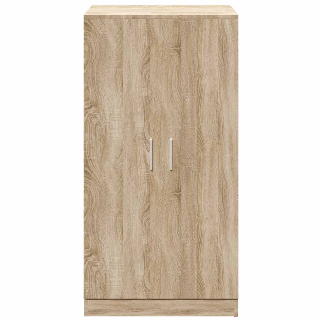 Schuhschrank mit 7 Fächern Eiche-Optik