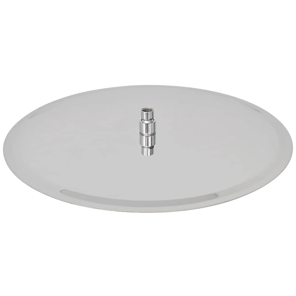 Regenbrause Edelstahl 50 cm Rund
