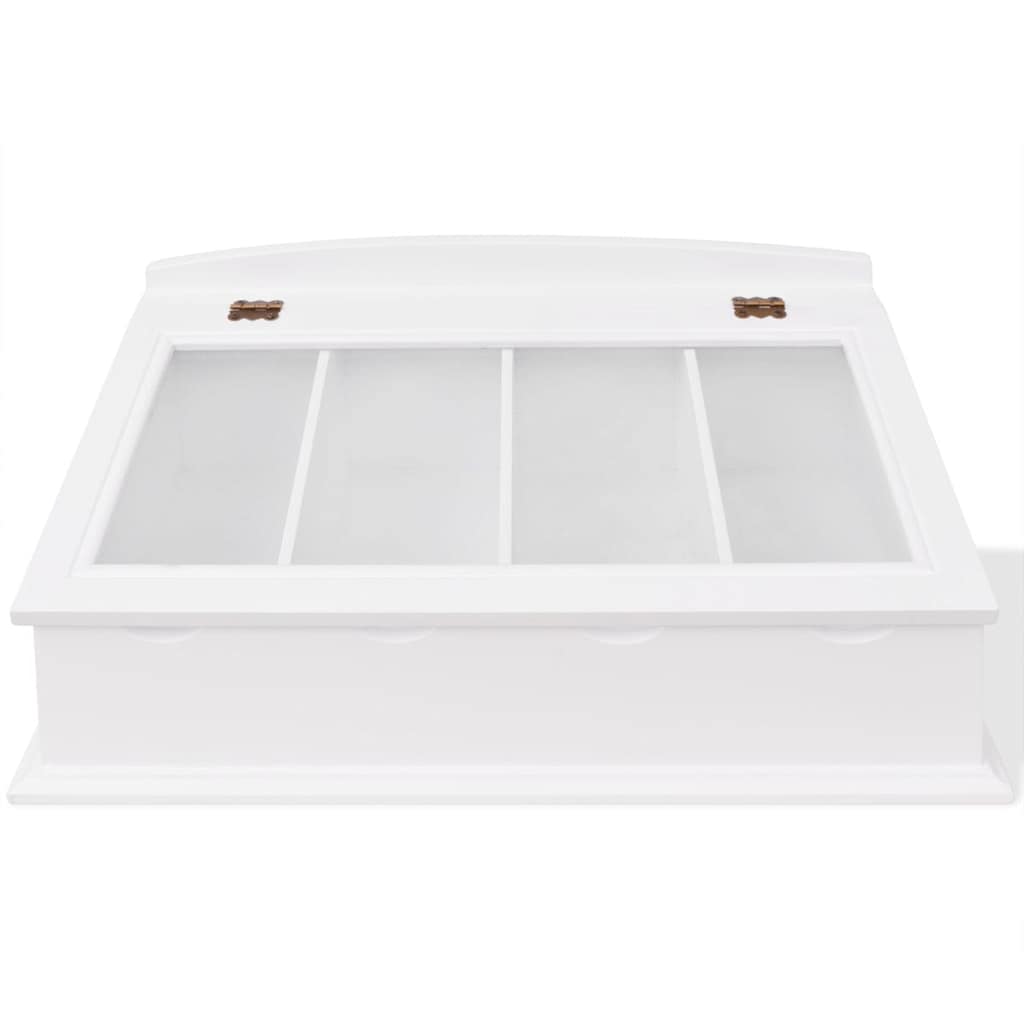 Besteckschublade MDF Weiß Barocker Stil