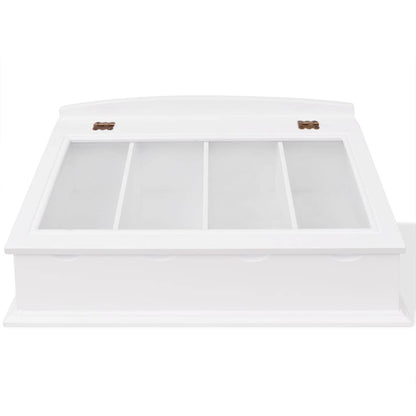 Besteckschublade MDF Weiß Barocker Stil