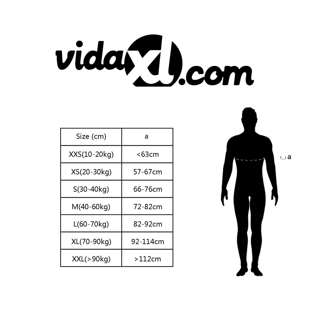 Gilet de sauvetage 100 N 60-70 kg