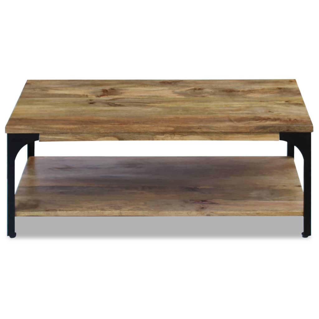 Table basse en bois de manguier 100x60x38 cm