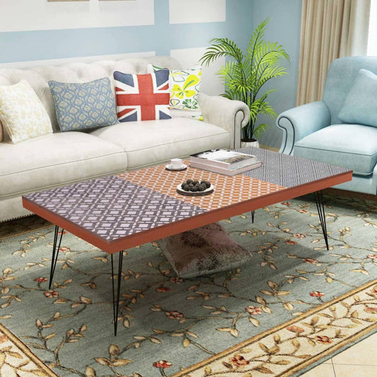 Couchtisch 120x60x38 cm Braun