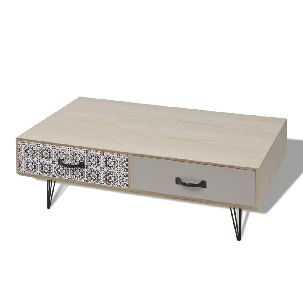 Couchtisch 100x60x35 cm Beige