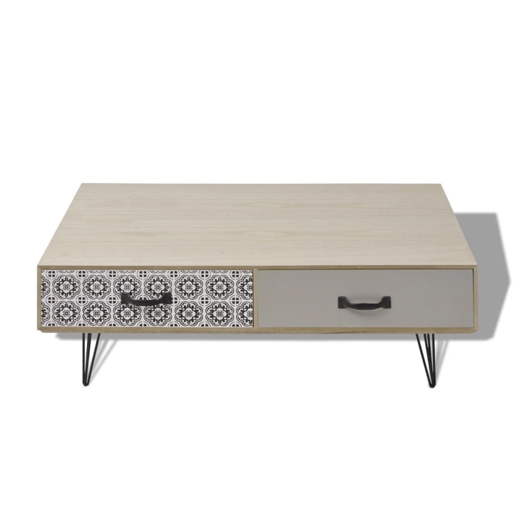 Couchtisch 100x60x35 cm Beige