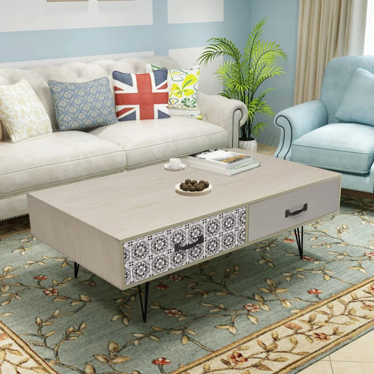 Couchtisch 100x60x35 cm Beige