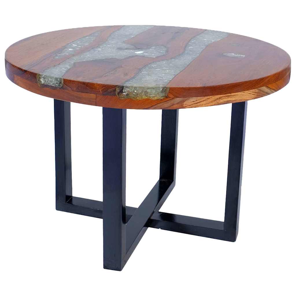 Couchtisch Teak Harz 60 cm