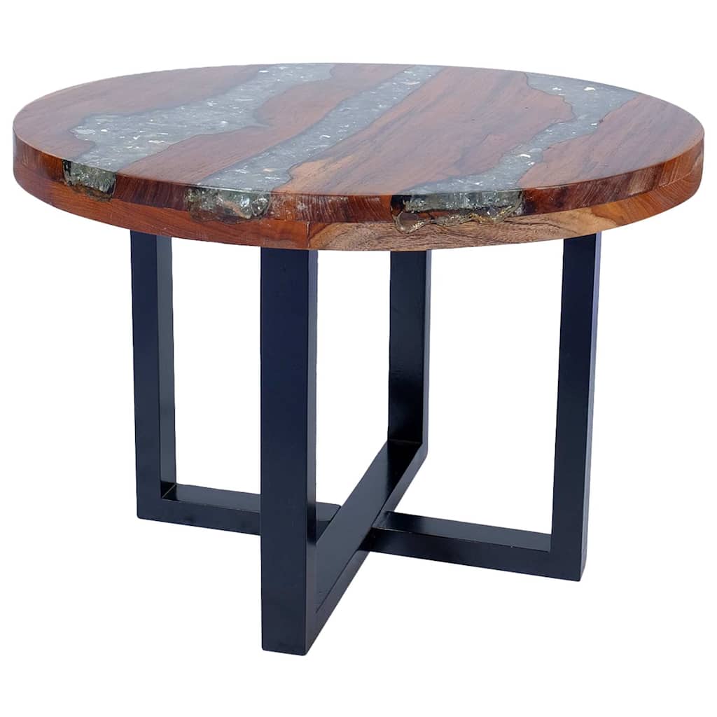 Couchtisch Teak Harz 60 cm