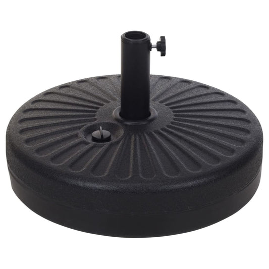 ProGarden pied de parasol 22 litres 51 cm noir