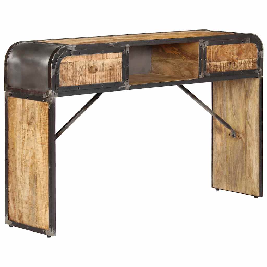 Sideboard 120x30x75 cm Massivholz Mango