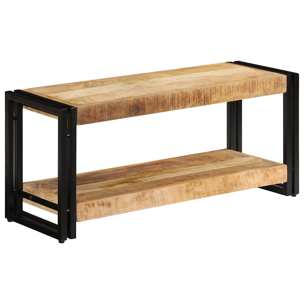 TV-Schrank 90x30x40 cm Massivholz Mango