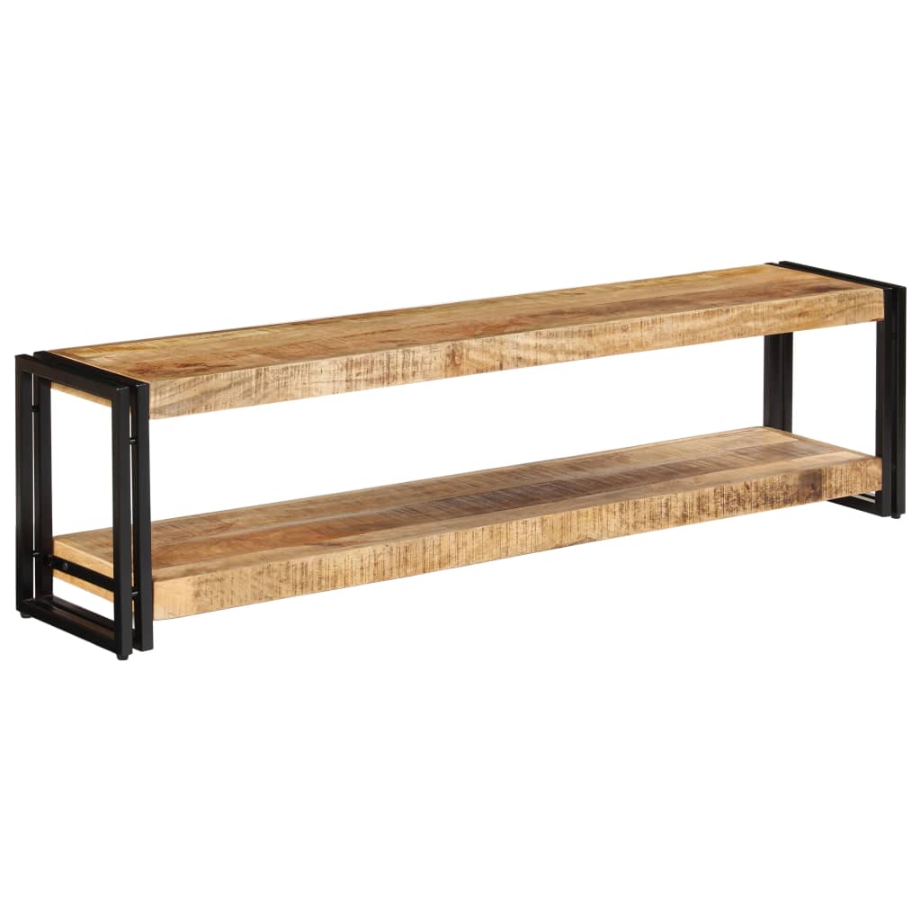 TV-Schrank 150x30x40 cm Massivholz Mango