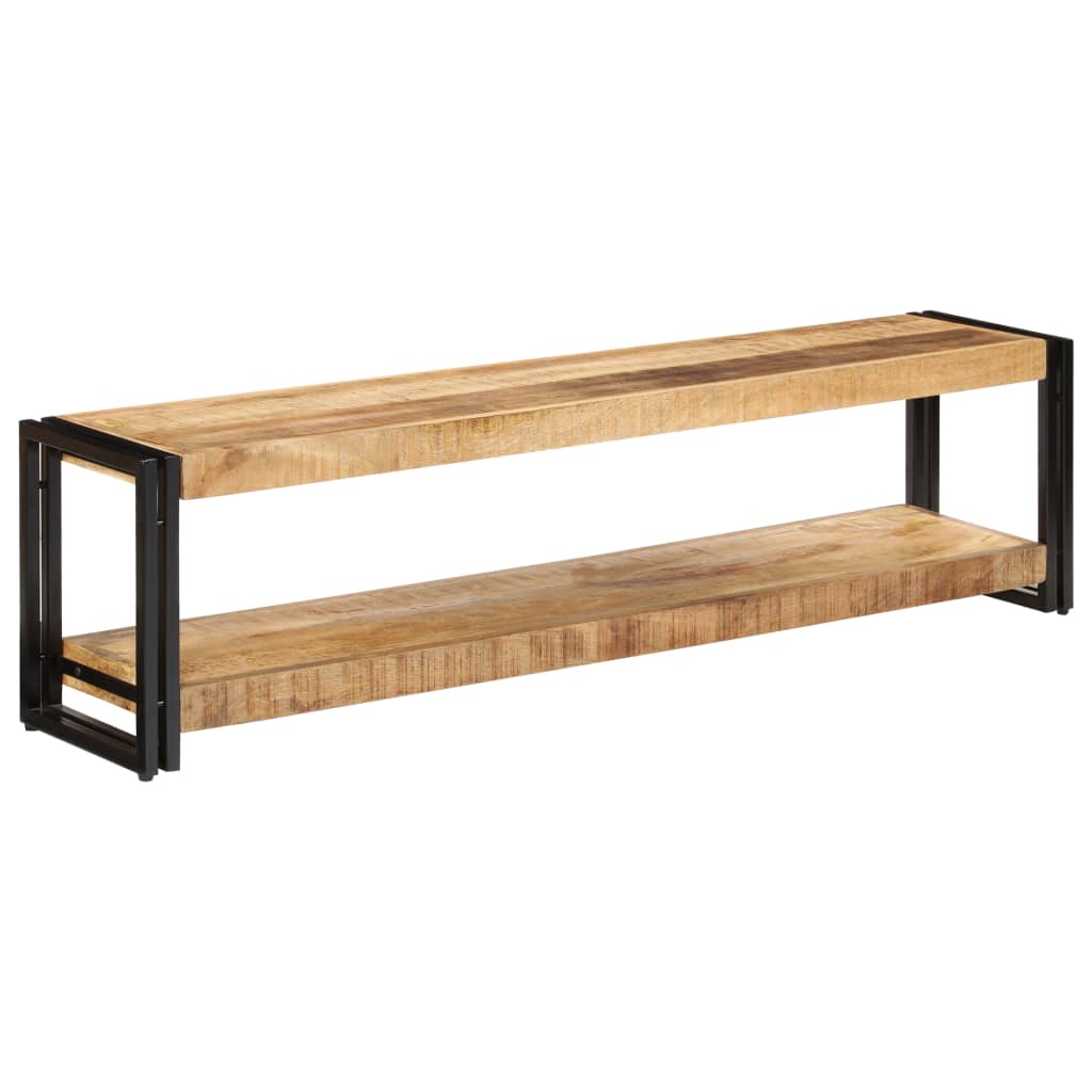 TV-Schrank 150x30x40 cm Massivholz Mango