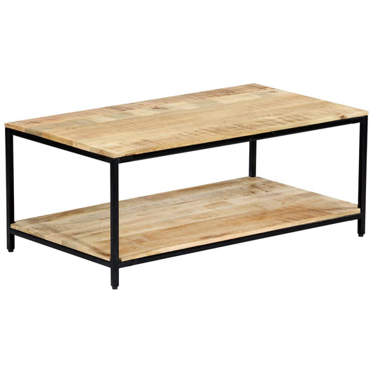 Couchtisch 110x60x45 cm Massivholz Mango