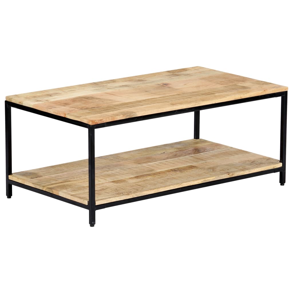 Couchtisch 110x60x45 cm Massivholz Mango