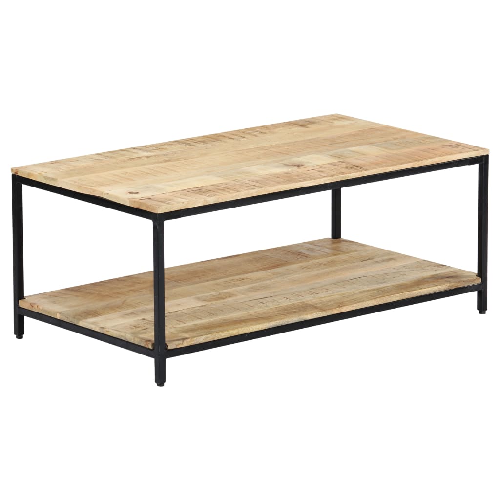 Couchtisch 110x60x45 cm Massivholz Mango