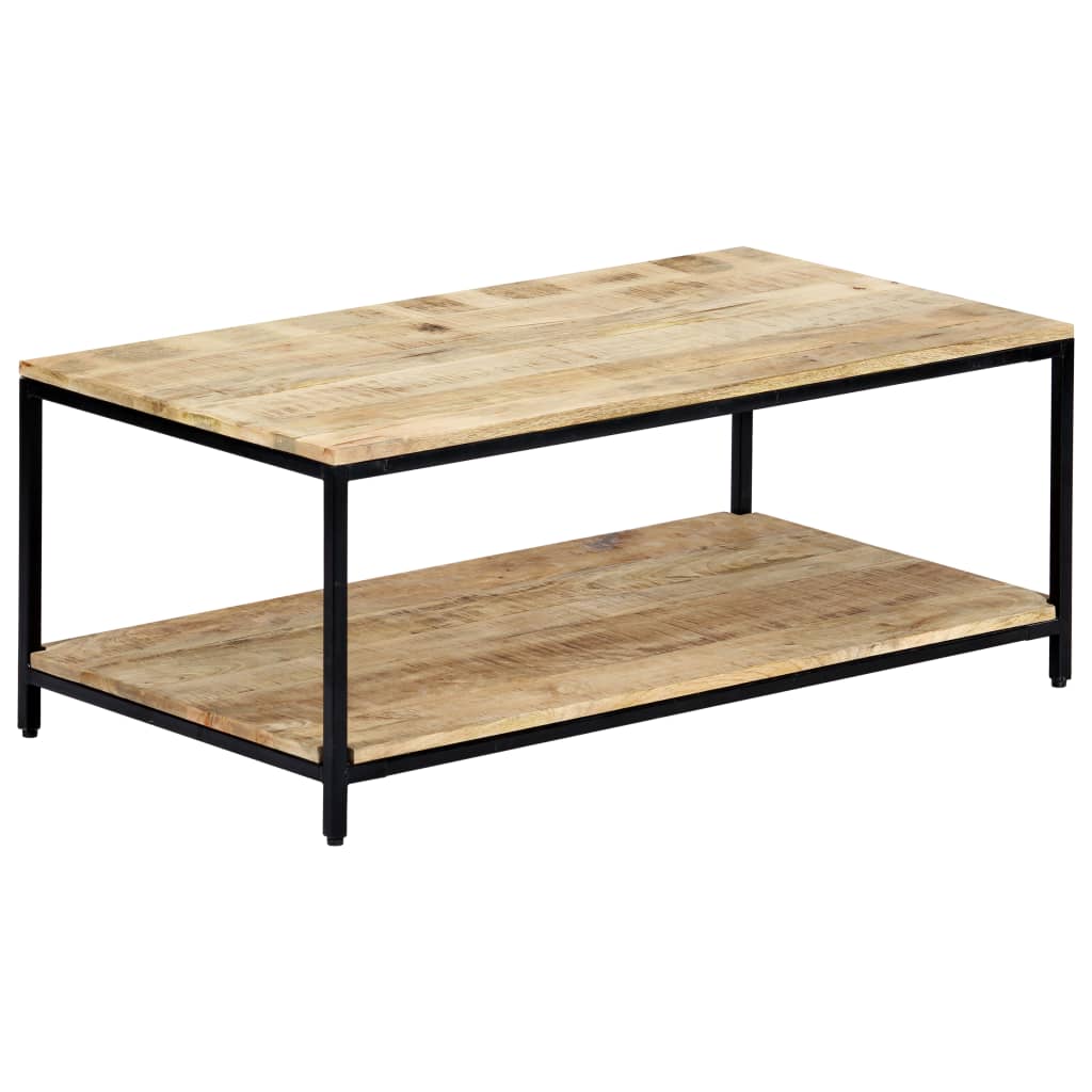 Couchtisch 110x60x45 cm Massivholz Mango