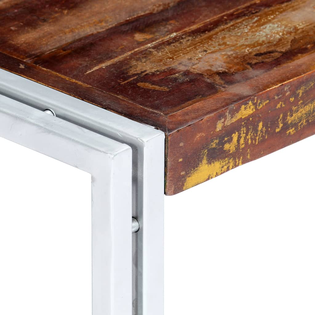 Couchtisch 60x60x35 cm Altholz Massiv