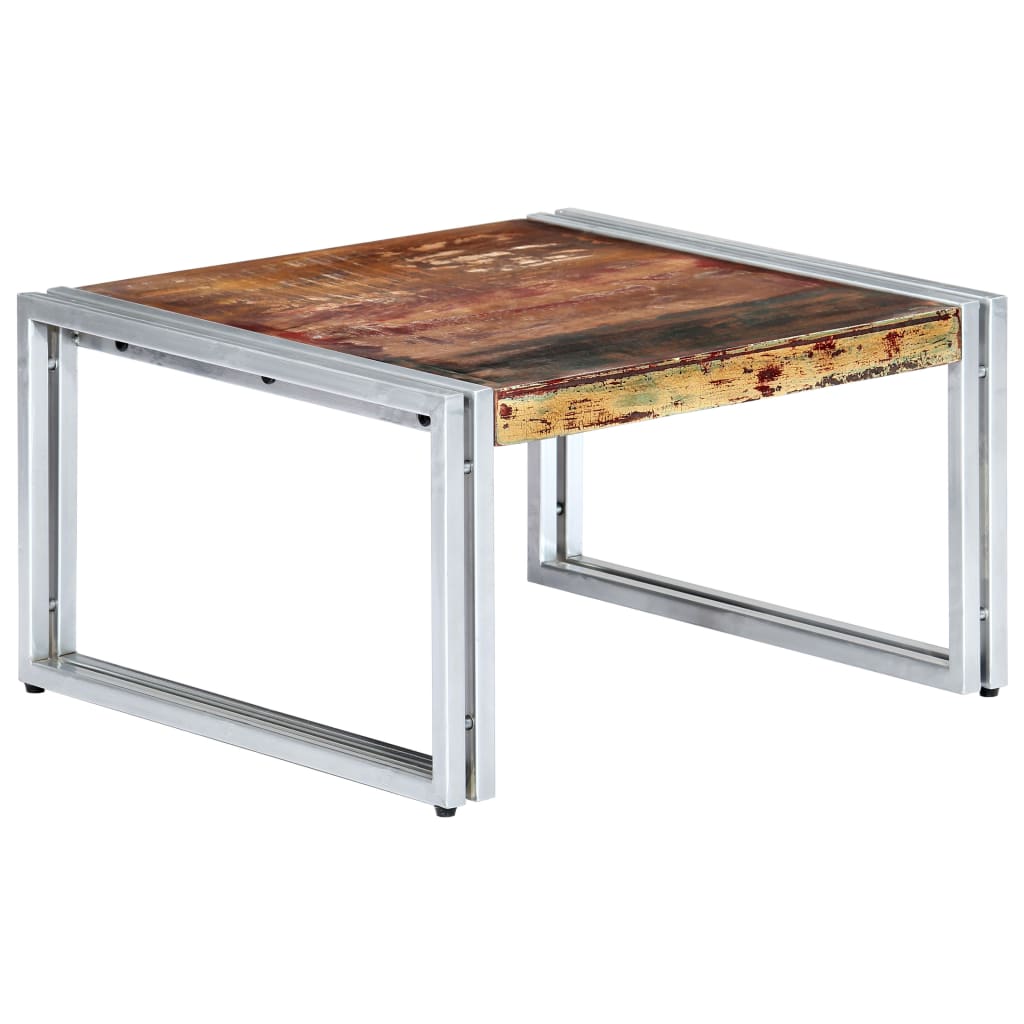 Couchtisch 60x60x35 cm Altholz Massiv