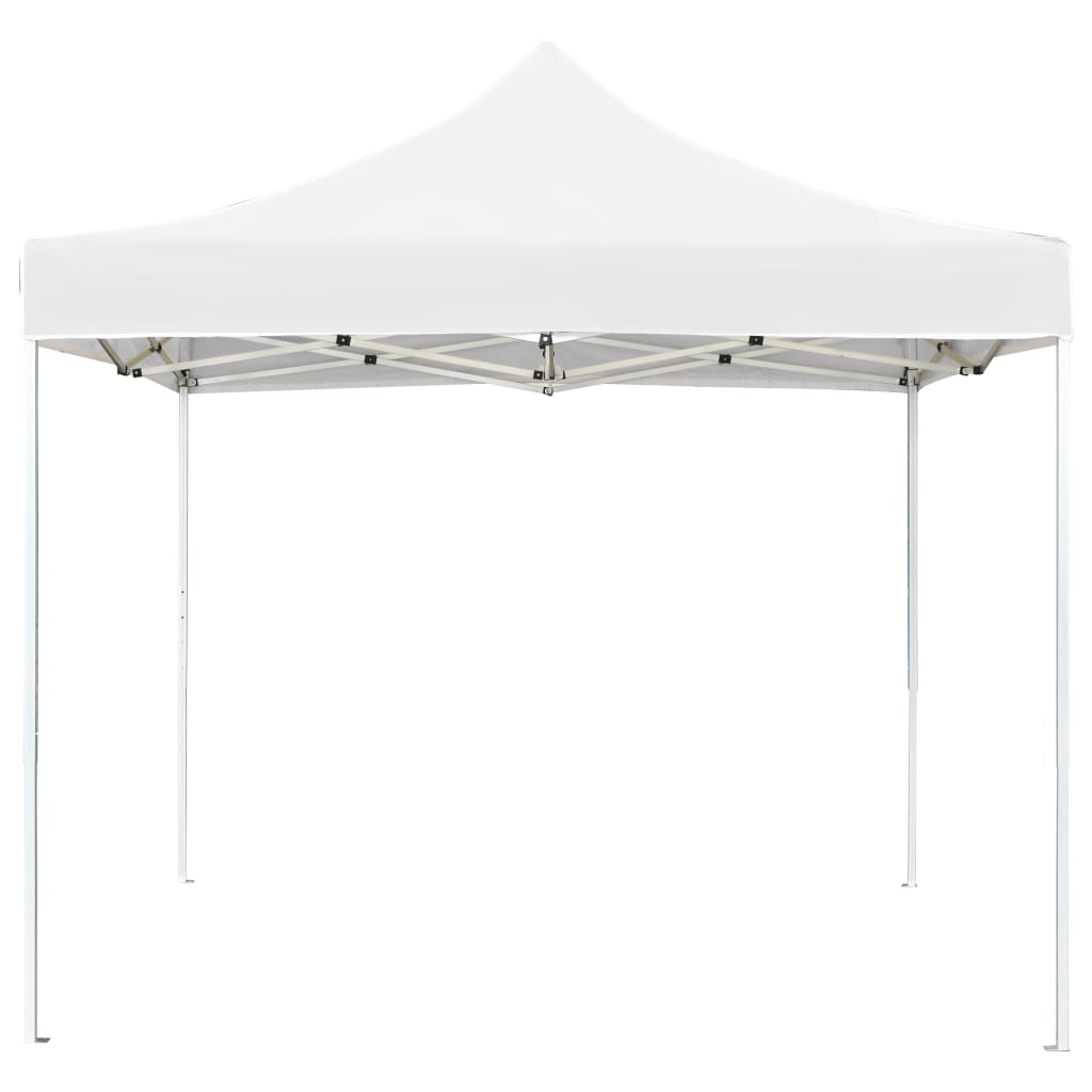 Tente de fête professionnelle pliable aluminium 3x3 m blanc