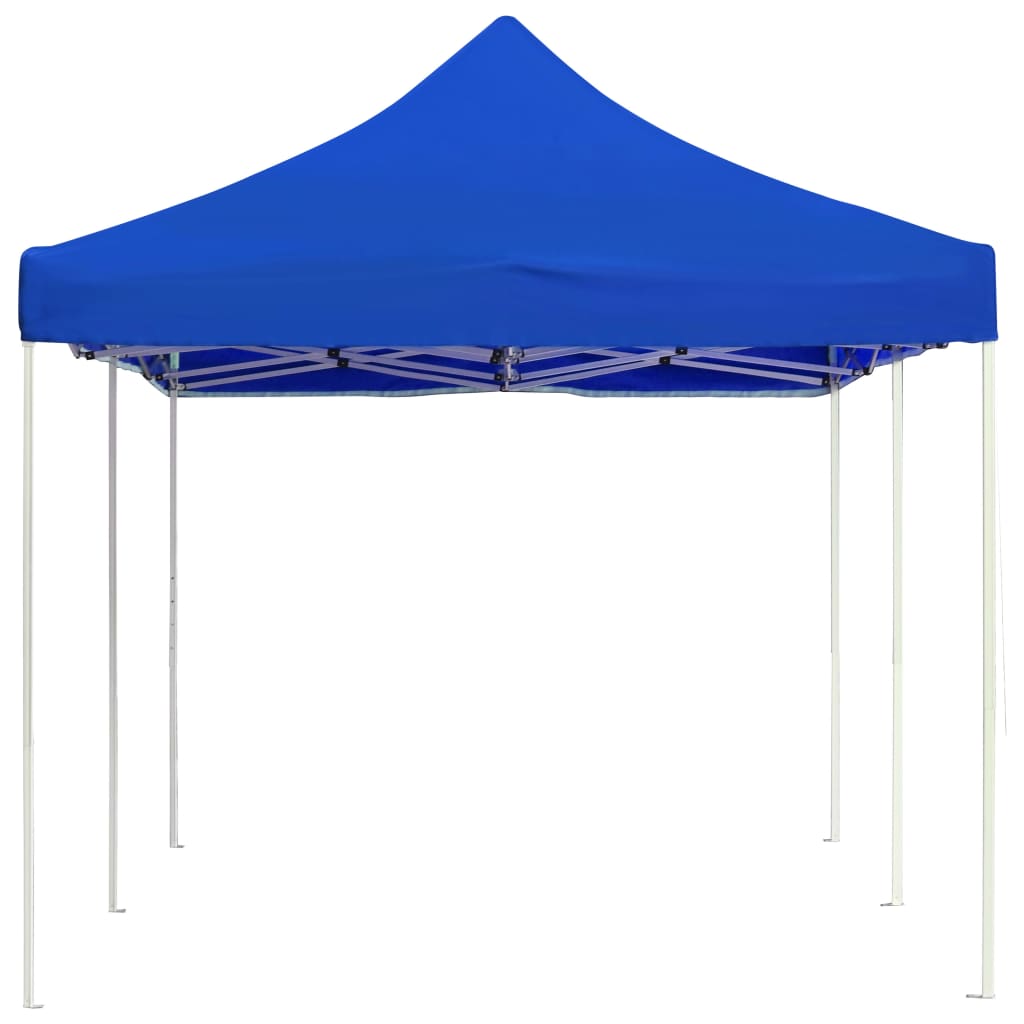 Tente de fête professionnelle pliable aluminium 6x3 m bleu