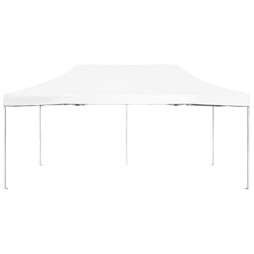 Tente de fête professionnelle pliable aluminium 6x3 m blanc