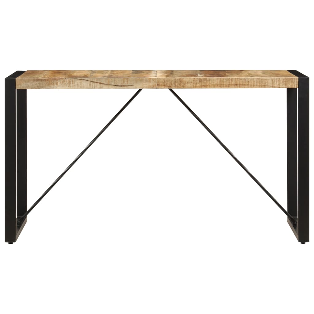 Esstisch 140x70x75 cm Massivholz Mango