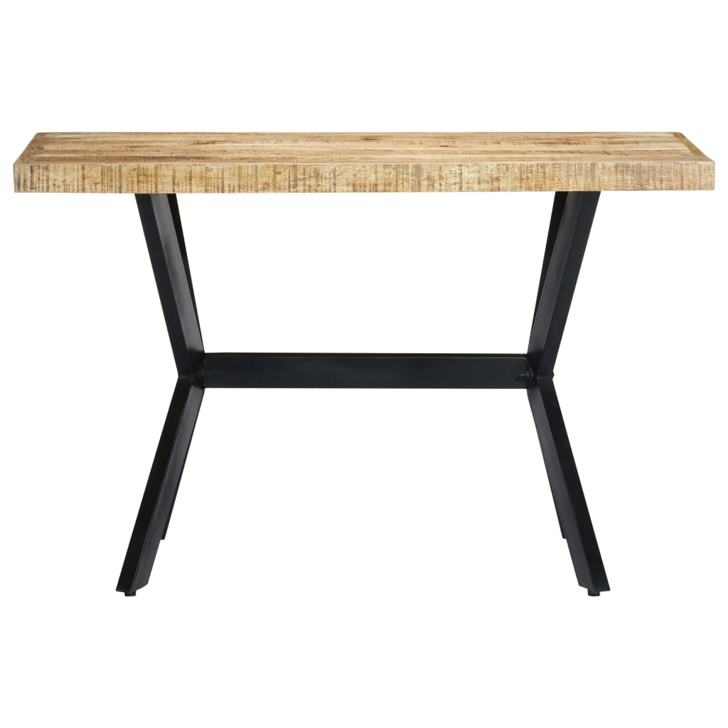 Esstisch 120x60x75 cm Raues Mangoholz
