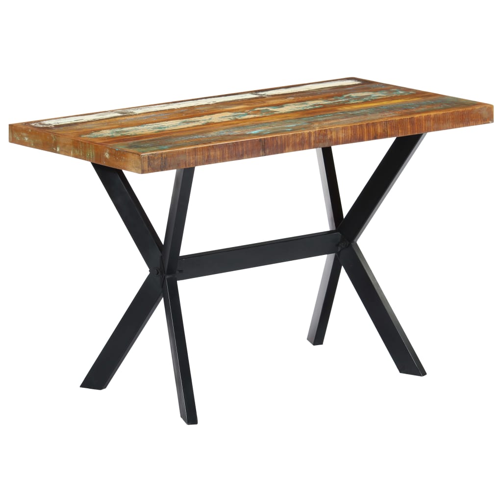 Esstisch 120x60x75 cm Altholz Massiv