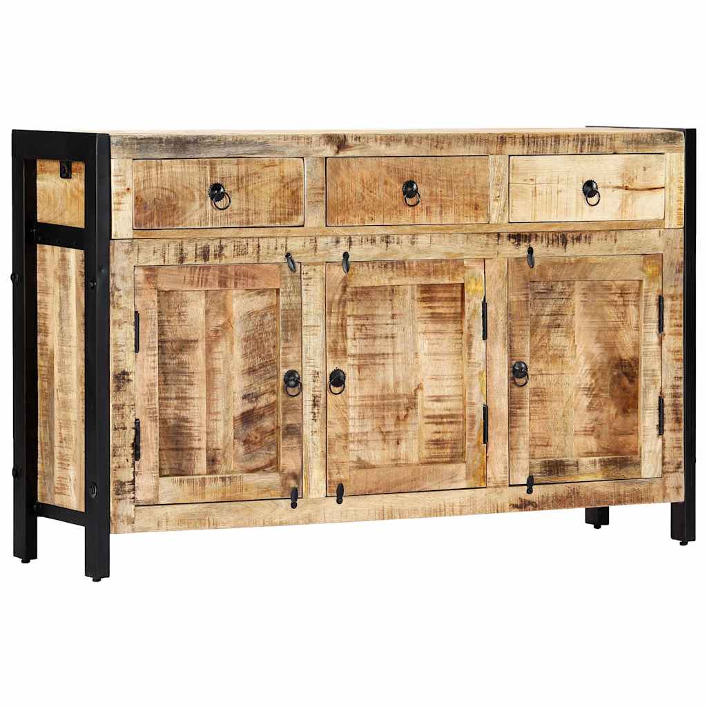 Sideboard 120x35x76 cm Massivholz Mango