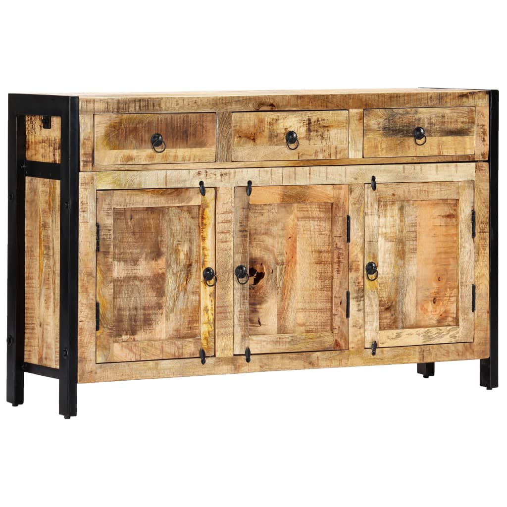 Sideboard 120x35x76 cm Massivholz Mango