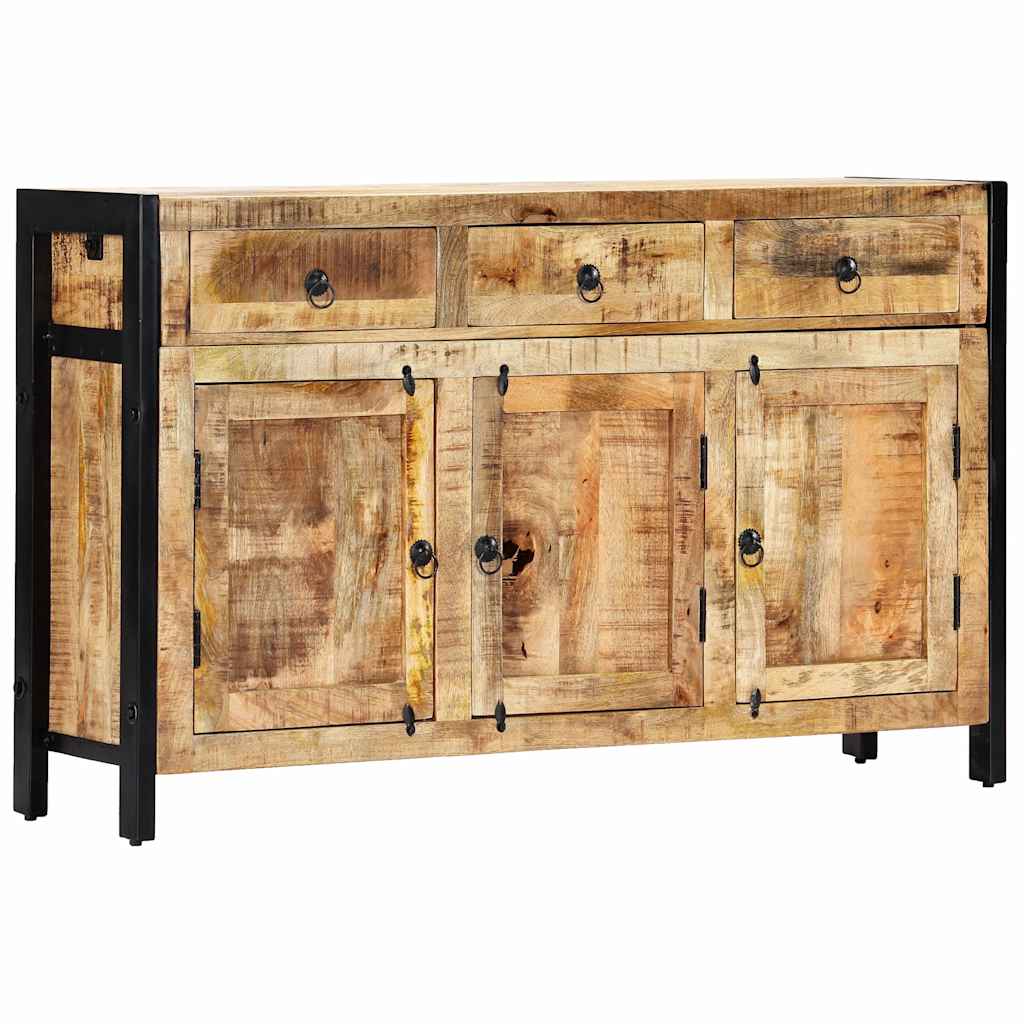 Sideboard 120x35x76 cm Massivholz Mango